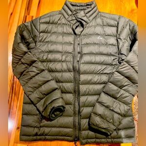 Men’s large green paradox coat